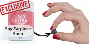 Ultra Spy Earpiece Sets – Professional Invisible Bluetooth Earpieces