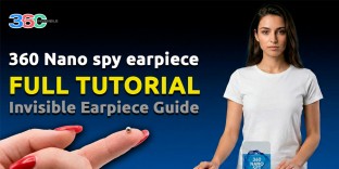 How to Use a 360 Nano spy earpiece set